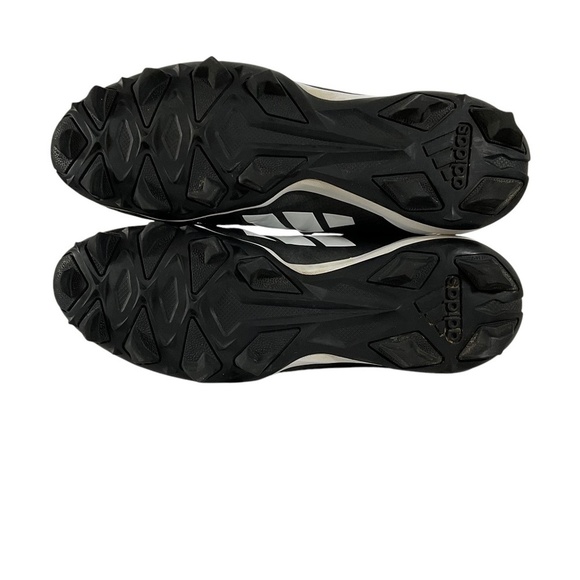 Adidas Adizero Bounce Football Cleats Men’s 11 Black White Mid Top Turf Shoes main image 10